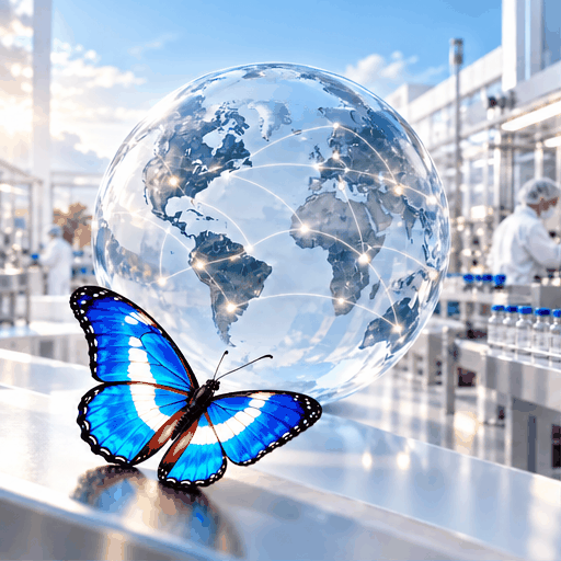 Mariposa y conexiones internacionales de proveedores